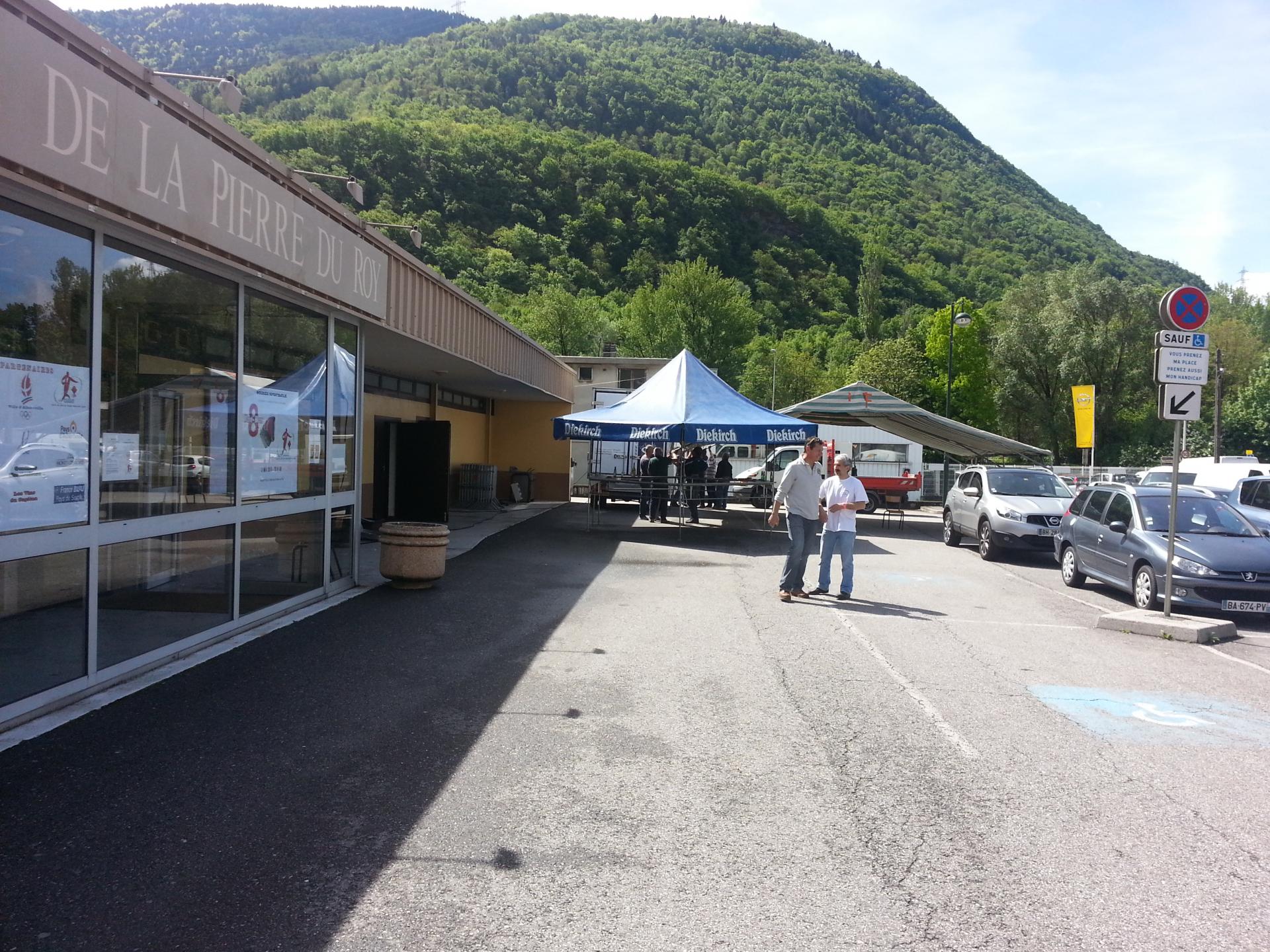 Inspection des chapiteaux