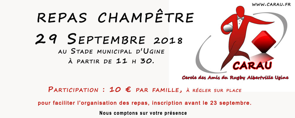 Repas champetre carau m perrin 29 septembre 2018